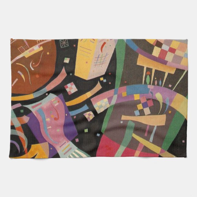 Kandinsky Composition 10 Abstract Painting Towel (Horizontal)