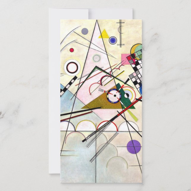 Kandinsky Composition 8 Card (Front)