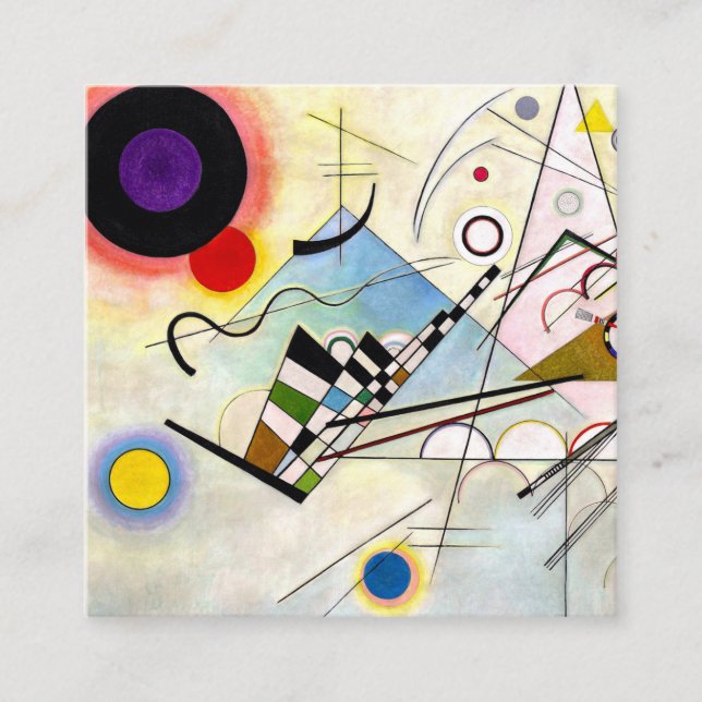 Kandinsky Composition 8 Enclosure Card (Front)