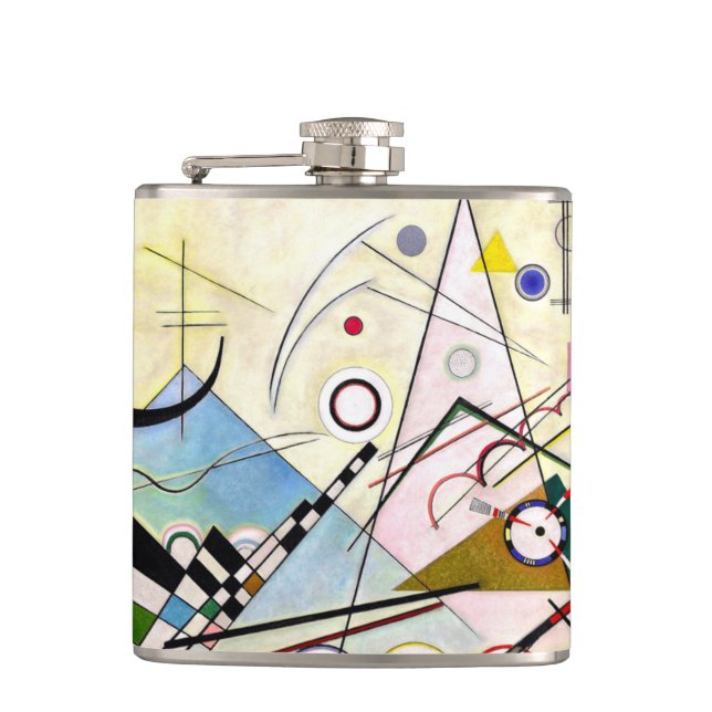 Kandinsky Composition 8 Flask (Front)