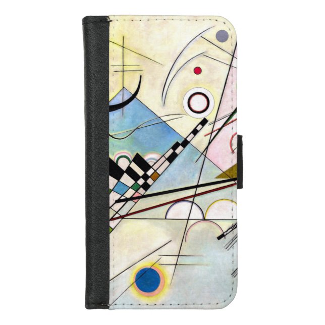 Kandinsky Composition 8 iPhone Wallet Case (Front)