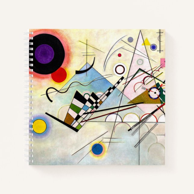 Kandinsky Composition 8 Notebook (Front)