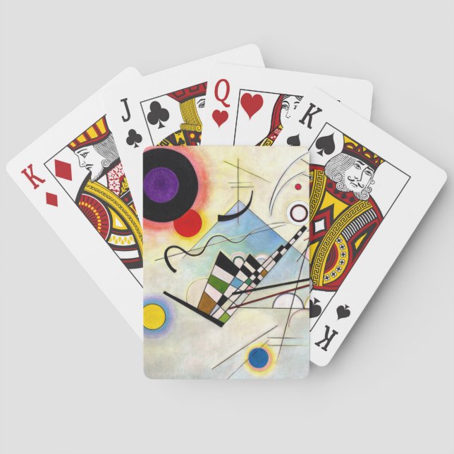 Kandinsky Composition 8 Poker Cards (Back)
