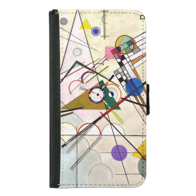 Kandinsky Composition 8 Samsung Galaxy Wallet Case (Front)