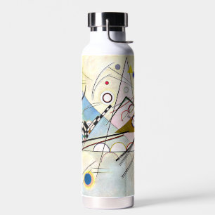 Kandinsky Composition 8 Water Bottle