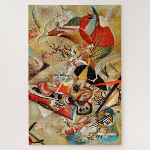 Kandinsky Composition Abstract Art Painting Jigsaw Puzzle