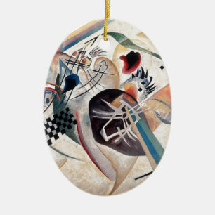 Kandinsky Composition Abstract Ceramic Ornament