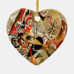 Kandinsky Composition Abstract Ceramic Ornament