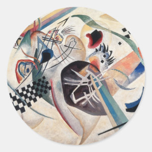 Kandinsky Composition Abstract Classic Round Sticker