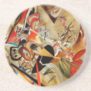 Kandinsky Composition Abstract Coaster
