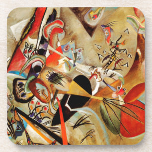 Kandinsky Composition Abstract Coaster