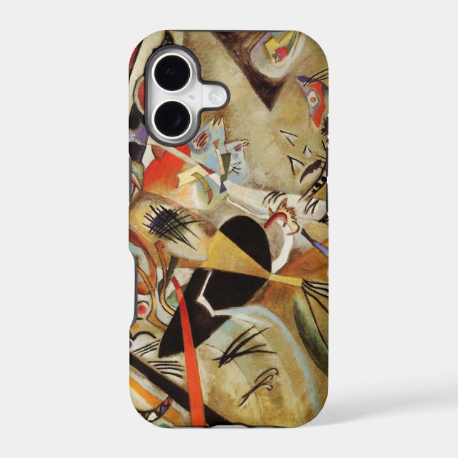 Kandinsky Composition Abstract Iphone Case (Back)