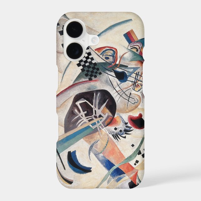 Kandinsky Composition Abstract iPhone Case (Back)