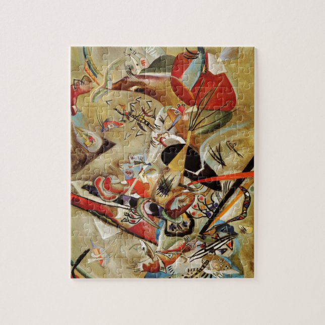 Kandinsky Composition Abstract Jigsaw Puzzle (Vertical)