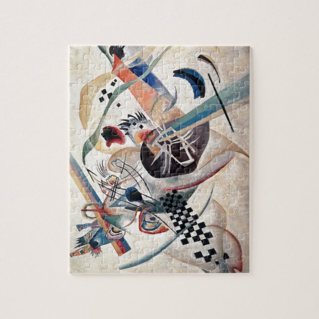 Kandinsky Composition Abstract Jigsaw Puzzle (Vertical)