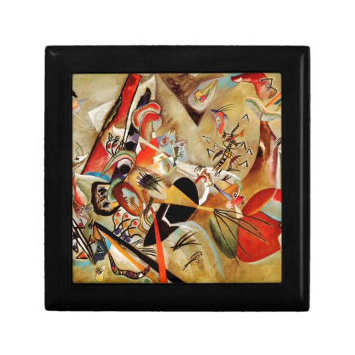 Kandinsky Composition Abstract Keepsake Box