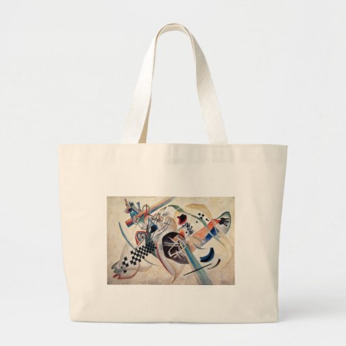 Kandinsky Composition Abstract Large Tote Bag