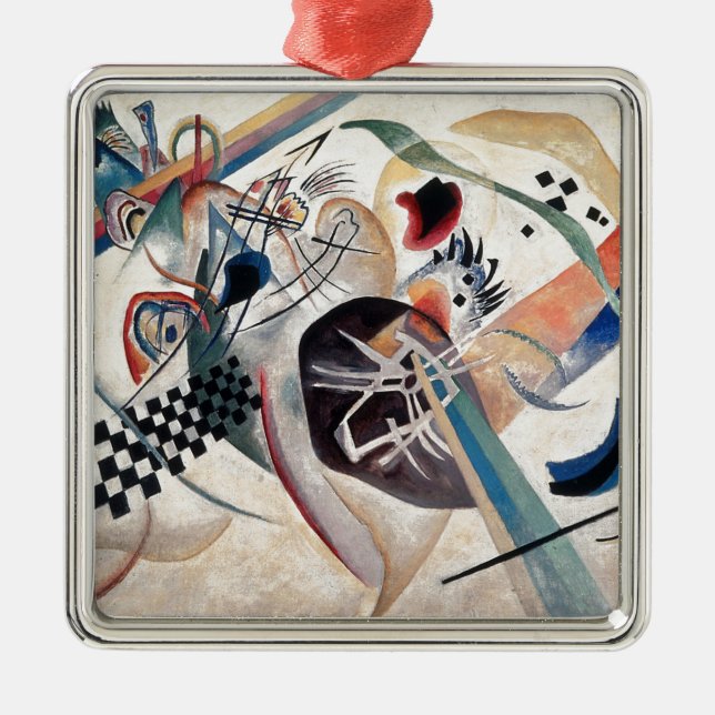 Kandinsky Composition Abstract Metal Ornament (Front)