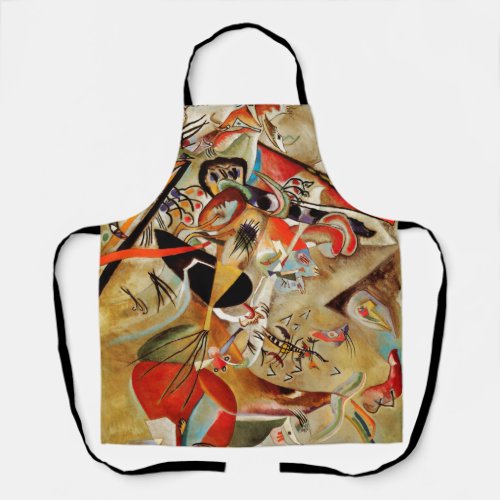 Kandinsky Composition Abstract Painting Apron