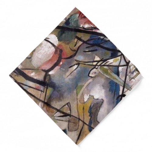 Kandinsky Composition Abstract Painting Bandana