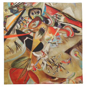 Kandinsky Composition Abstract Painting Cloth Napkin