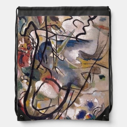 Kandinsky Composition Abstract Painting Drawstring Bag