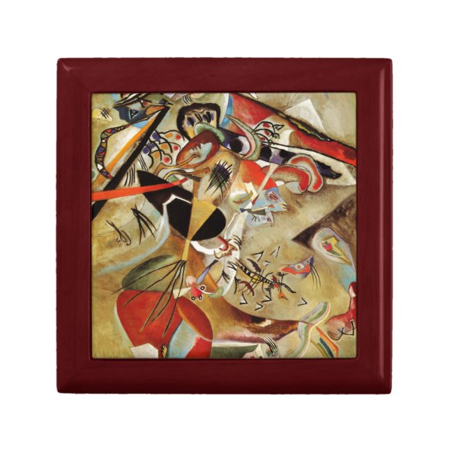Kandinsky Composition Abstract Painting Gift Box (Front)