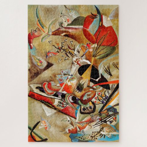 Kandinsky Composition Abstract Painting Jigsaw Puzzle
