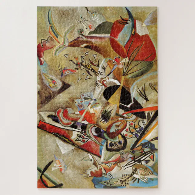 Kandinsky Composition Abstract Painting Jigsaw Puzzle Zazzle