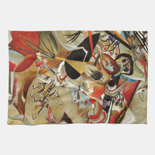 Kandinsky Composition Abstract Painting Kitchen Towel