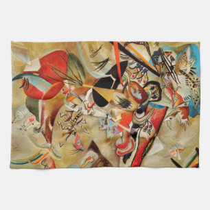 Kandinsky Composition Abstract Painting Kitchen Towel