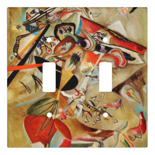 Kandinsky Composition Abstract Painting Light Switch Cover