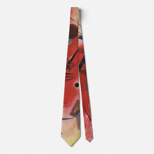 Kandinsky Composition Abstract Painting Neck Tie (Front)