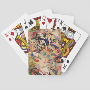 Kandinsky Composition Abstract Painting Poker Cards