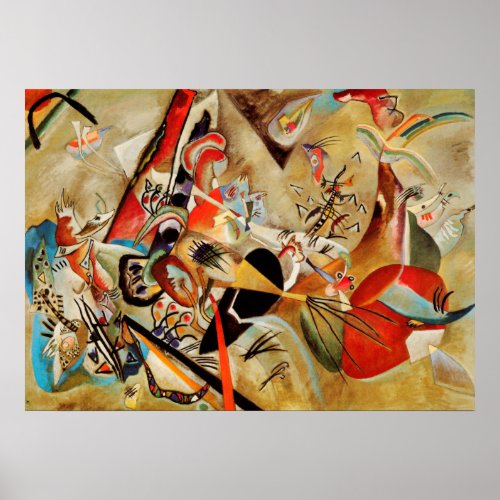 Kandinsky Composition Abstract Painting Poster