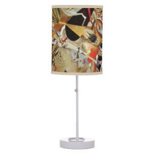 Kandinsky Composition Abstract Painting Table Lamp