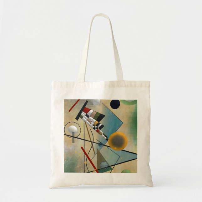 Kandinsky Composition Abstract Painting Tote Bag (Front)