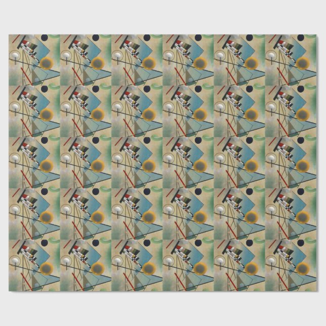 Kandinsky Composition Abstract Painting Wrapping Paper (Flat)