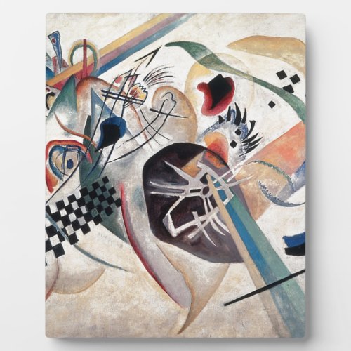 Kandinsky Composition Abstract Plaque