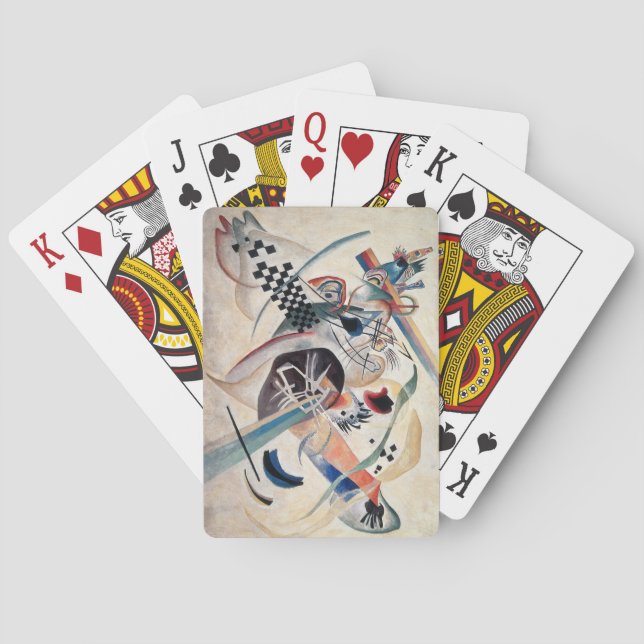 Kandinsky Composition Abstract Poker Cards (Back)