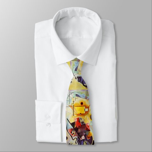 Kandinsky Composition Expressionist Abstract Art Neck Tie