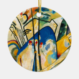 Kandinsky Composition IV Ceramic Ornament