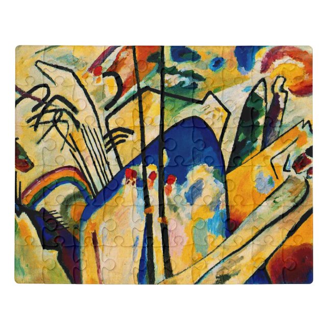 Kandinsky - Composition IV Jigsaw Puzzle (Puzzle Horizontal)