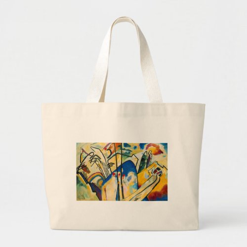 Kandinsky Composition IV Large Tote Bag