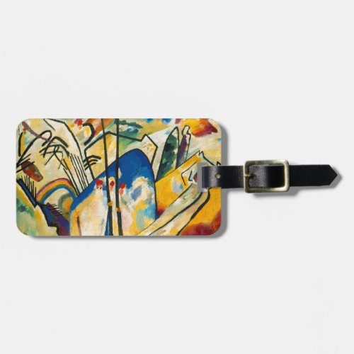 Kandinsky Composition IV Luggage Tag