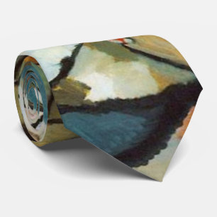 Kandinsky Composition V Abstract Art Neck Tie