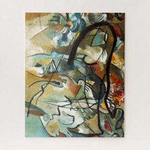 Kandinsky Composition V Abstract Painting Art Jigsaw Puzzle