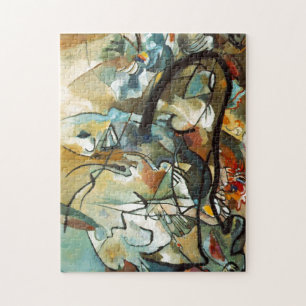 Kandinsky Composition V Abstract Painting Art Jigsaw Puzzle