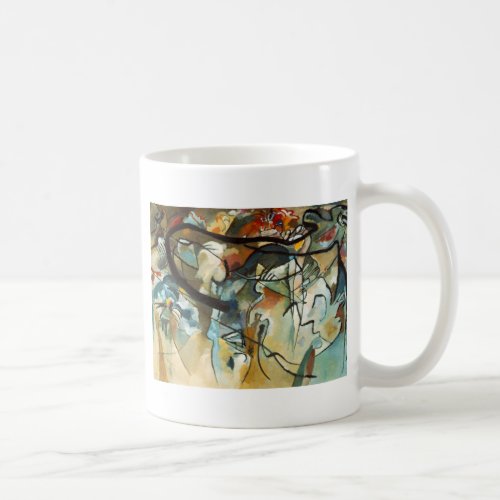 Kandinsky Composition V Abstract Painting Coffee Mug