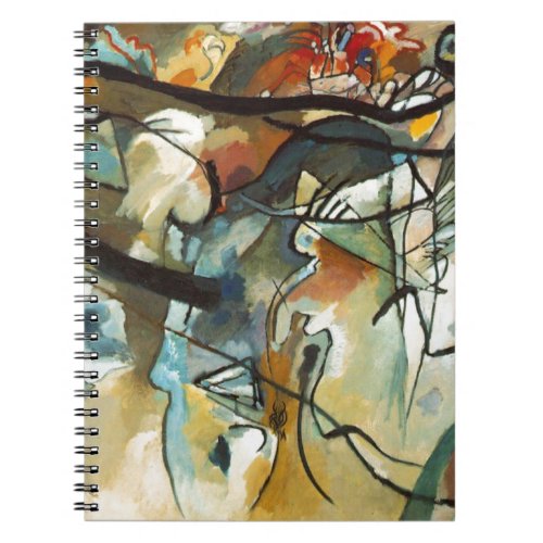 Kandinsky Composition V Abstract Painting Notebook